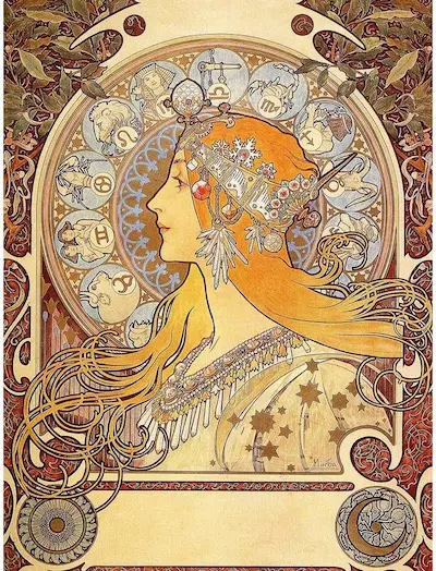 Poster de Alphonse Mucha 2