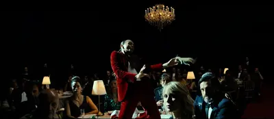 Sala del banquete para la recaudación de fondos de la ONG La lucecita