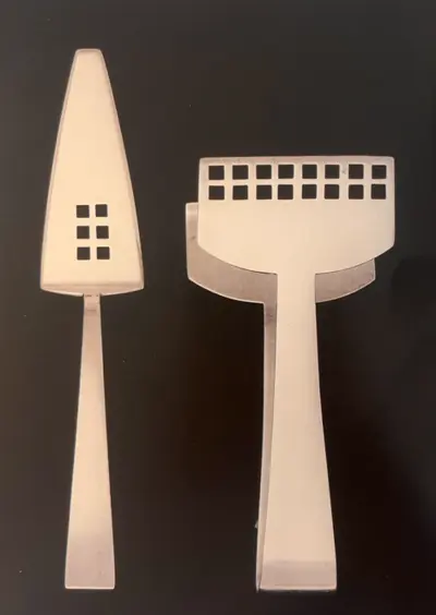 Corta tartas y pinzas - Josef Hoffmann y Antoinette Krasnik