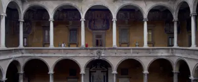 Detalles escenografía Cónclave