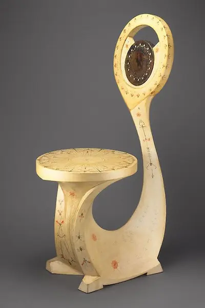 Silla cobra de Carlo Bugatti
