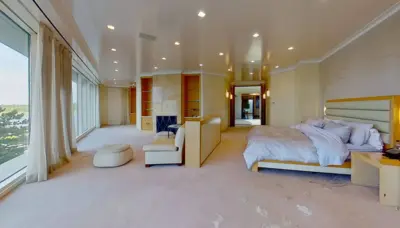 Dormitorio original de la casa