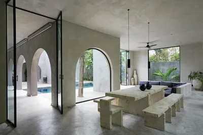 Diseño de una Hacienda en Tulum (México) por Aviv Siso.