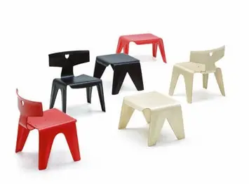 Mobiliario infantil de Eames