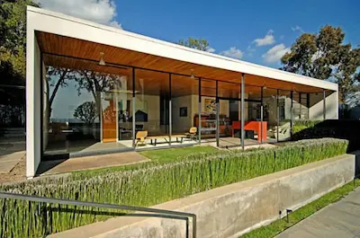 Fachada de Case Study House n9