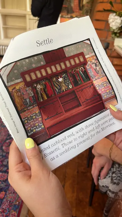 La Sala de Estar de La Casa Roja