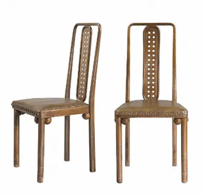 Silla Purkersdorf diseñada para el comedor principal