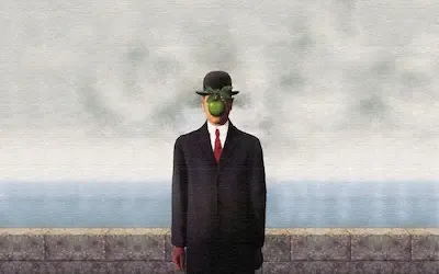 The son of man de René Magritte
