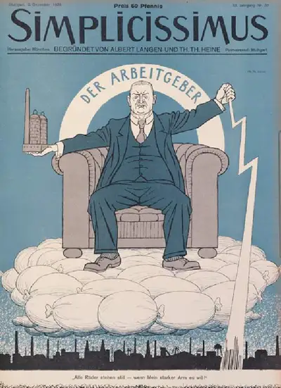 “The Giver of Work” de Thomas Theodor Heine
