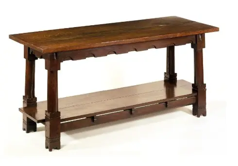 La mesa sin nombre de Philip Webb