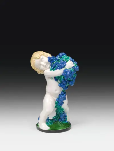 Figurita del dios Vaco de Michael Powolny