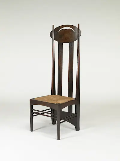 Silla diseñada para la tetería de la calle Argyle