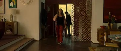 Salón/ Comedor de la casa de Emilia Perez en Ciudad de México