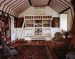 Sala de estar de la Casa Roja