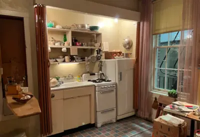  Cocina de Bob Dylan en A Complete Unkown