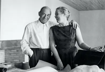 Alvar Aalto y Elissa Mäkiniemi