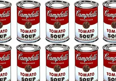 Lámina de sopa de tomate Campbell -  Andy Warhol