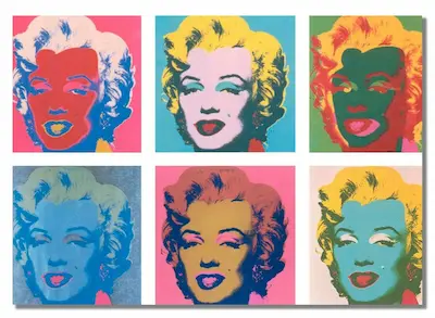 Retratos de Marilyn Monroe - Andy Warhol