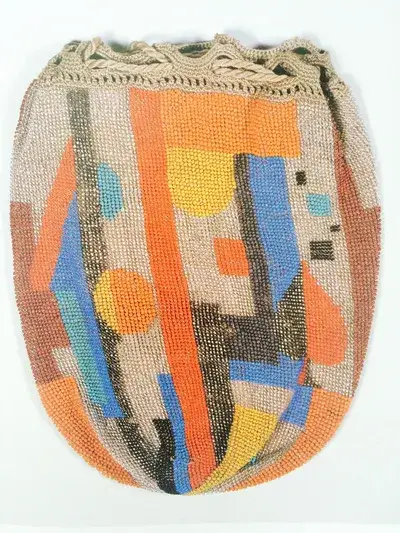 Bolso de cuentas atribuido a Vally Wieselthier