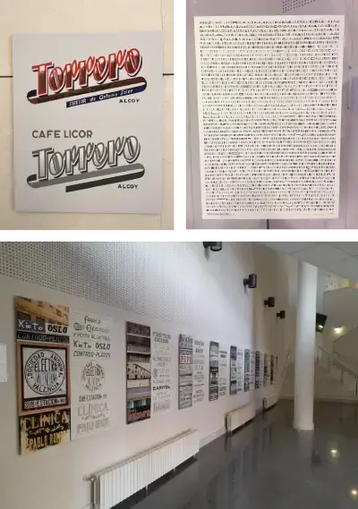 Muestra de parte del trabajo de Juan Nava